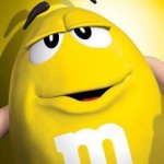 Yellow M&M