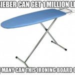 Ironing board meme