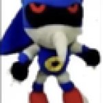 silly metal sonic plush