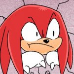 Knuckles saw your search history meme