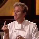 Gordon Ramsay Middle Finger