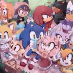 Sonic & Friends Picnic Poster by Cometshina Fanart DeviantArt