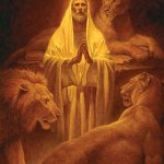 Daniel in the lion’s den