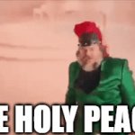 lol | THE HOLY PEACH | image tagged in gifs,peach | made w/ Imgflip video-to-gif maker