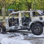 22 Ford Bronco Burned to the Ground