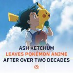 Ash Leaving Anime