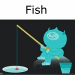 Fishing GIF Template