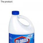 Gotta make dem' sales... | That one commercial: This AMAZING new product will take away your need to eat, drink and even sleep! The product: | image tagged in bleach,sales | made w/ Imgflip meme maker