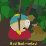 Cartman bad monkey GIF Template