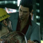 kiryu holds majima