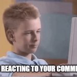 Kid making agreement | ME REACTING TO Y0UR COMMENT | image tagged in gifs,agree | made w/ Imgflip video-to-gif maker