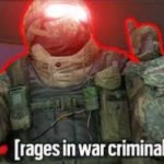 [rages in war criminal] meme