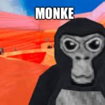 gorilla tag | MONKE | image tagged in gorilla tag | made w/ Imgflip meme maker
