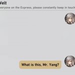 What is this Mr. Yang?