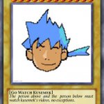 Kusemek Card meme