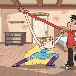 Star stretching Marco's Arm