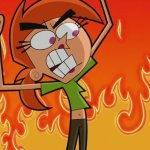 Furious Vicky from The Fairly OddParents meme