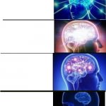 Shrinking brain meme