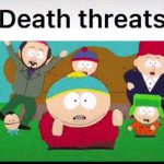 death threats GIF Template