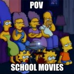 "wacky world of wacky insects and animals" | POV; SCHOOL MOVIES | image tagged in patty and selma video slideshow | made w/ Imgflip meme maker