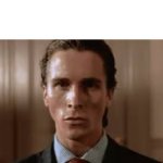 Christian Bale Awkward stare meme