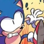 sonic scared