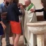 priest slaps