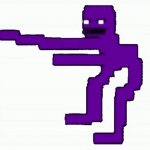 Purple Man GIF Template