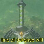 Our last line of defense will be Link. meme