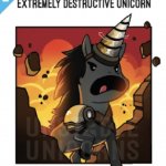destructive unicorn meme