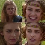 Anakin Padme 4 Panel but Anakin is a girl