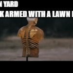 this is for my teacher lol | BUNNY: IN YARD; MS. MACK ARMED WITH A LAWN MOWER: | image tagged in gifs,teacher,bunny | made w/ Imgflip video-to-gif maker