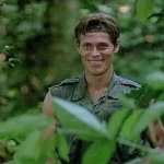 WILLEM DAFOE GRIN IN THE BUSHES meme