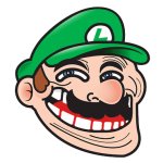 Luigi Troll Face
