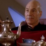 Picard Pouring Tea