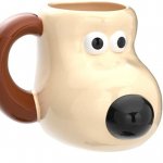 3D Gromit  Mug template