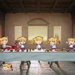 The last supper