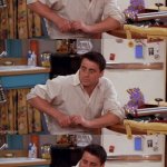 Joey surprised 3 panel