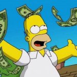 Homer Simpson Money
