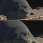 Russianbadger sad thought seal