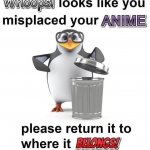 Misplaced your anime