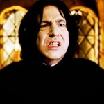 Harry Potter Snape angry