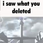 i saw what you deleted metal sonic GIF Template