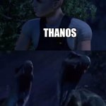 Dinosaurs the Avengers | THANOS; REVIVED HEROES; SURVIVED HEROES | image tagged in reed's death,avengers endgame,thanos,jurassic world,dinosaurs,superheroes | made w/ Imgflip meme maker
