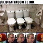 bathroom meme