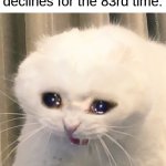 GIVE ME MY BBQ LAYS >:( | when your card declines for the 83rd time: | image tagged in screaming crying cat,why,pain,funny,relateable | made w/ Imgflip meme maker