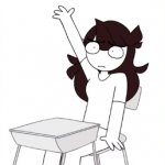 jaiden raising hand