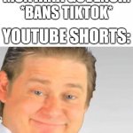 Free Real Estate | MONTANA GOVENOR: *BANS TIKTOK*; YOUTUBE SHORTS: | image tagged in free real estate | made w/ Imgflip meme maker