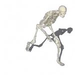 skeleton dancing GIF Template
