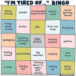 Tired of bingo meme